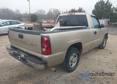2004 Chevrolet Silverado 1500 Work Truck from USA, damaged, VIN 1GCEC14X74Z177818